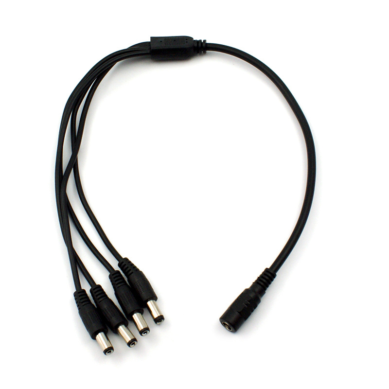 Power cableE DC 1 to 4 Way DC Jack/Plug Splitter Cable.