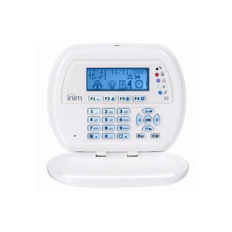 Πληκτρολόγιο με φωτιζόμενη LCD οθόνη και interface με εικόνες και κείμενο.