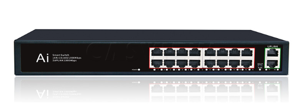 16 Ports Full Gigabit POE Switch