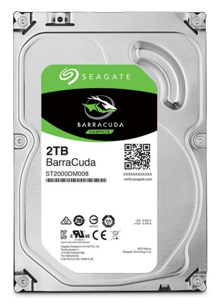 Σκληρός δίσκος SATA χωρητικότητας 2Tb