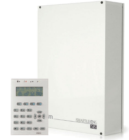 KIT το οποίο αποτελείται από έναν πίνακα Smartliving 515 και ένα πληκτρολόγιο NCODE.