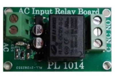 Πλακέτα Relay με είσοδο AC 12 ~ 24VAC