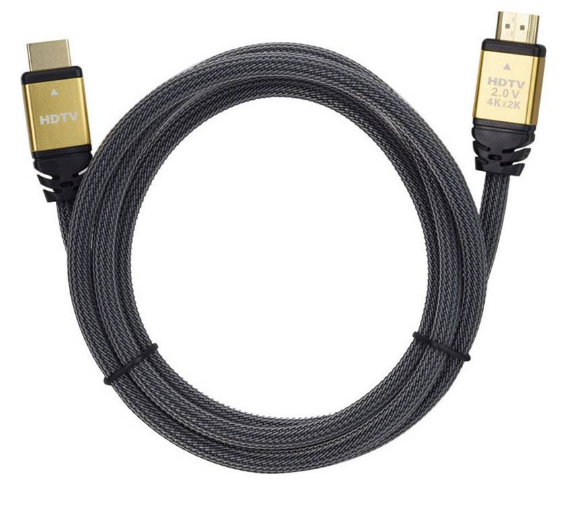 Καλώδιο HDMI σε HDMI 2.0. Eπίχρυσο. 3m.