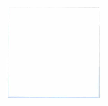 PLEXI GLASS λευκού χρώματος για κλείσιμο τρύπας παλαιών monitor. Άψογο φινίρισμα από router. Διαστάσεις 20x20cm